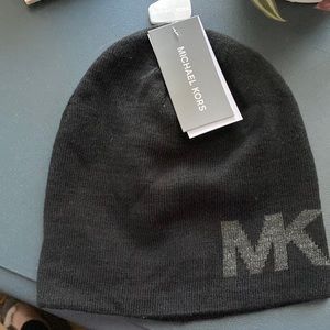 Michael Kors reversible beanie hat. NWT!